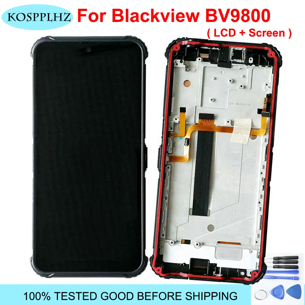 5 дюймовый ЖК дисплей и фотоэлемент для BLACKVIEW BV9800 + рамка Pro / BV 6 3 аксессуары