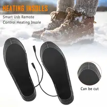 Стельки Электрическим Приводом плюшевые меховые стельки с обогревом зимняя обувь, сохраняющие тепло Теплая стелька с подогревом стельки унисекс(Батарея коробка без Батарея
