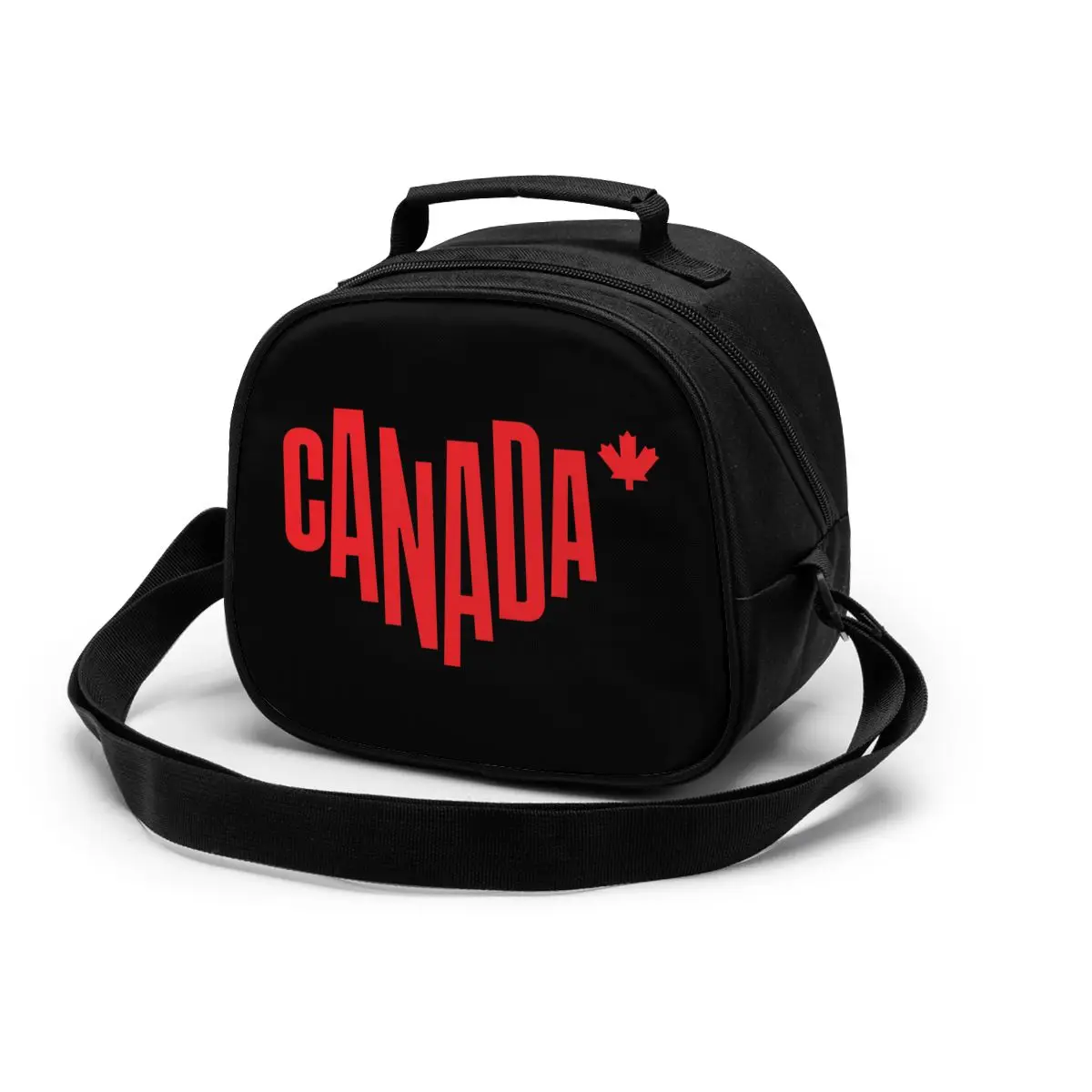 Сумка для ланча с логотипом Канады сумка Студенческая портативная Изолированная