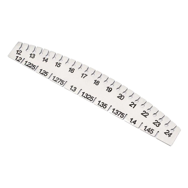 

Piano Tuner Wire Ruler Measure Type Keyboard Ruler with Numbers 12-24