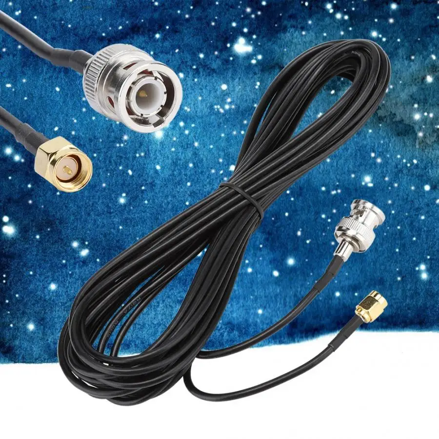 6 м SMA разъем RTL-SDR с 9:1 преобразователь импеданса BNC разъем антенны удлинитель игровые кабели