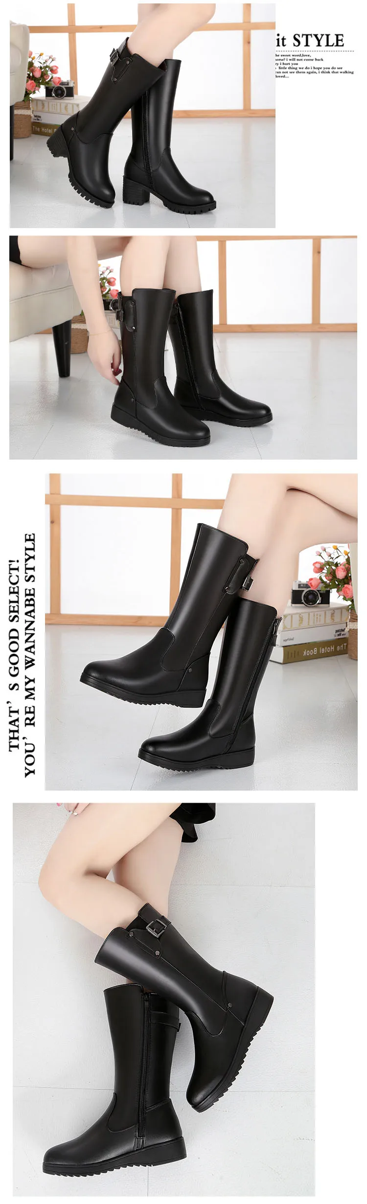 DRKANOL Snow Boots - outsole