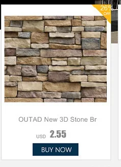 OUTAD новая 3D каменная кирпичная настенная бумага передвижная стена из ПВХ наклейка домашний Настенный декор бумага для спальни гостиной