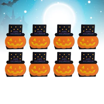 

12pcs Creative Halloween Paper Candy Box Pumpkin Nougat Boxes Chocolate Gift Treat Boxes Party Favor