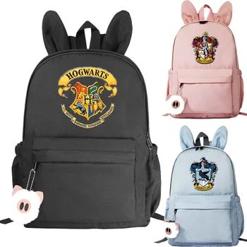 

New Hogwarts Gryffindor Printed Koream Small Backpacks For Girls Kids School bags Bookbags Women Cute Mini Bagpack Packsack