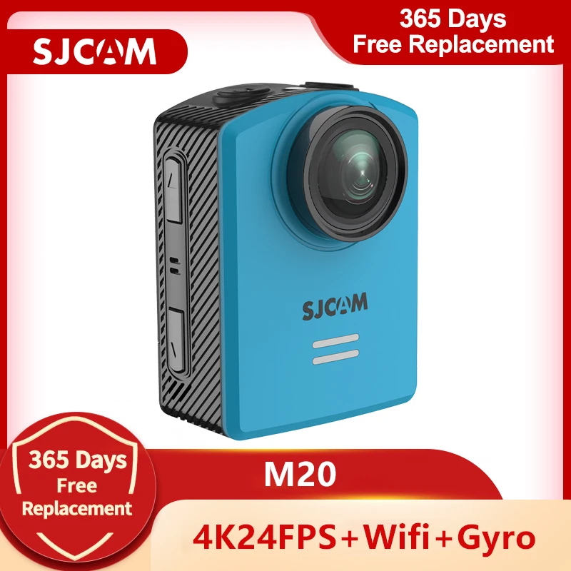 SJCAM-Cámara de acción M20 Original, videocámara subacuática 4K, Wifi, giroscopio, 2160P, HD, 16MP, 30M, impermeable, DV deportivo