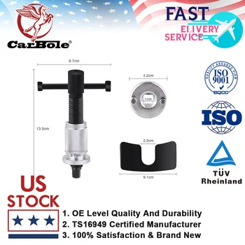 

Car Disc Brake Pad Spreader Separator Piston Auto Caliper Repair Tool Rewind Kit higher hardness Premium Metal Material