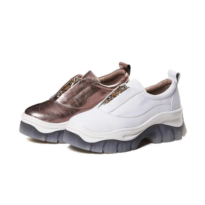 Новые туфли на плоской подошве со стразами; Zapatos De Mujer; повседневная женская обувь на прозрачной подошве; Модные женские Сникеры на платформе