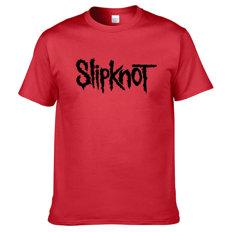 21 Slipknot хип-хоп футболка с коротким рукавом хлопок классический рок-группа персональный принт Топ летняя простая уличная одежда - Цвет: 21