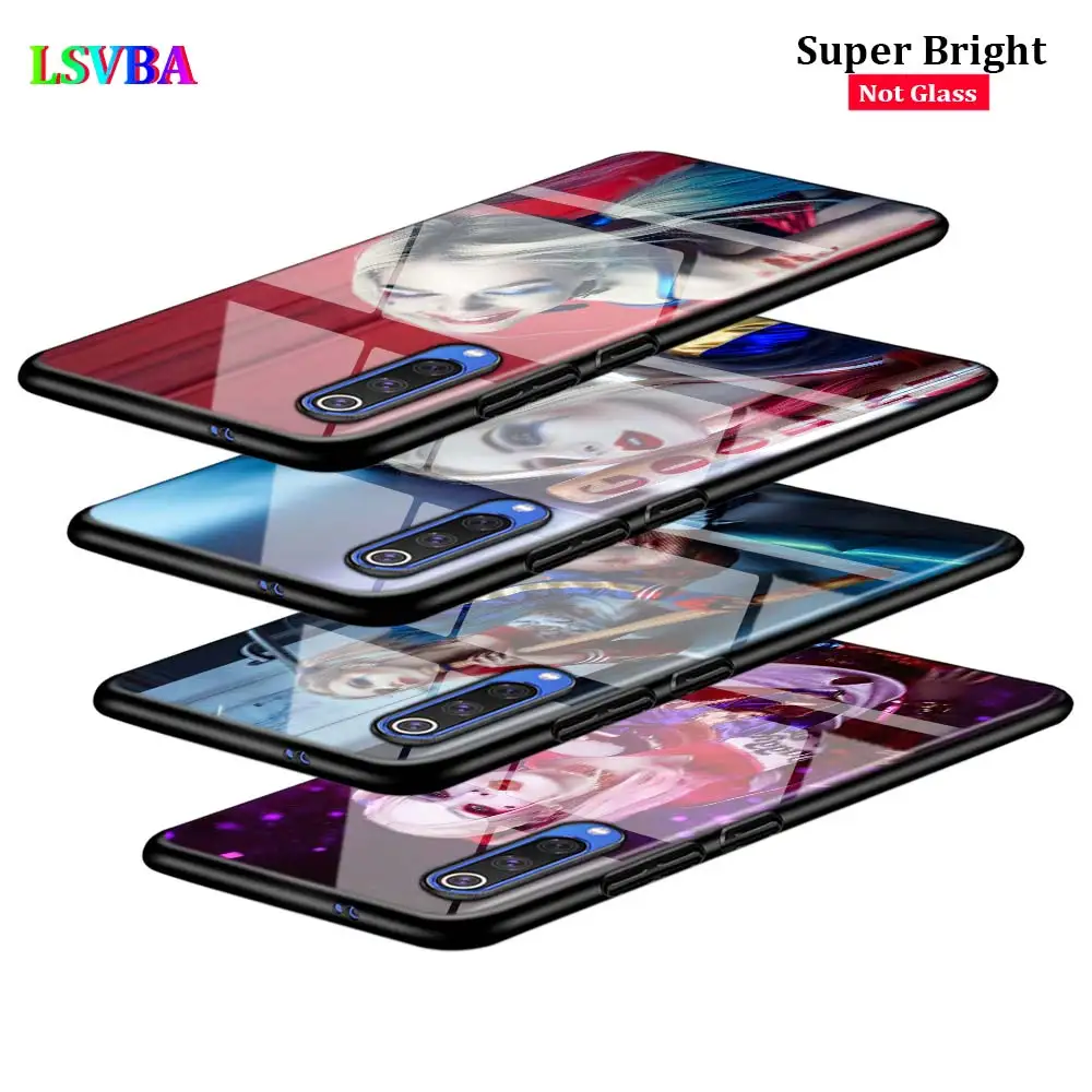 

Black Cover Joker and Harley Quinn for Samsung Galaxy A80 A70 A60 A50 A40 A30 A20E A20Core A10 Super Bright Glossy Phone Case