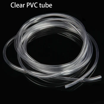 

Clear PVC plastic tube inner 12 13 16 19 25 32 38mm outer monitering aquarium water oil pipe PC water cooling Plumbing Hoses