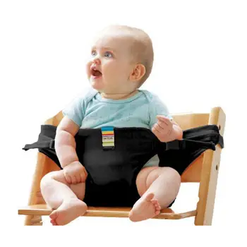 

New Kid Dining Chair Belt Child Seat Solid Color Baby Boy Girl Chair Safety Backpacks Belt Portable Dropshipping