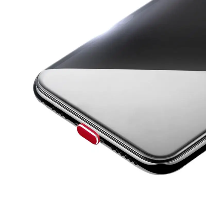 Набор заглушек от пыли Micro USB порт 3,5 мм разъем для наушников для Iphone 5 5S 6 6s 7 8Xr Xs Max многофункциональная Пылезащитная заглушка