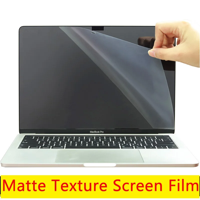 Protetor de Tela de Textura Fosca para Macbook Filme Macio 2023 Air 15 A2941 13.6 Chip m2 A2681 Pro 14 16 m3 A2442 A2485 A2179 A2337