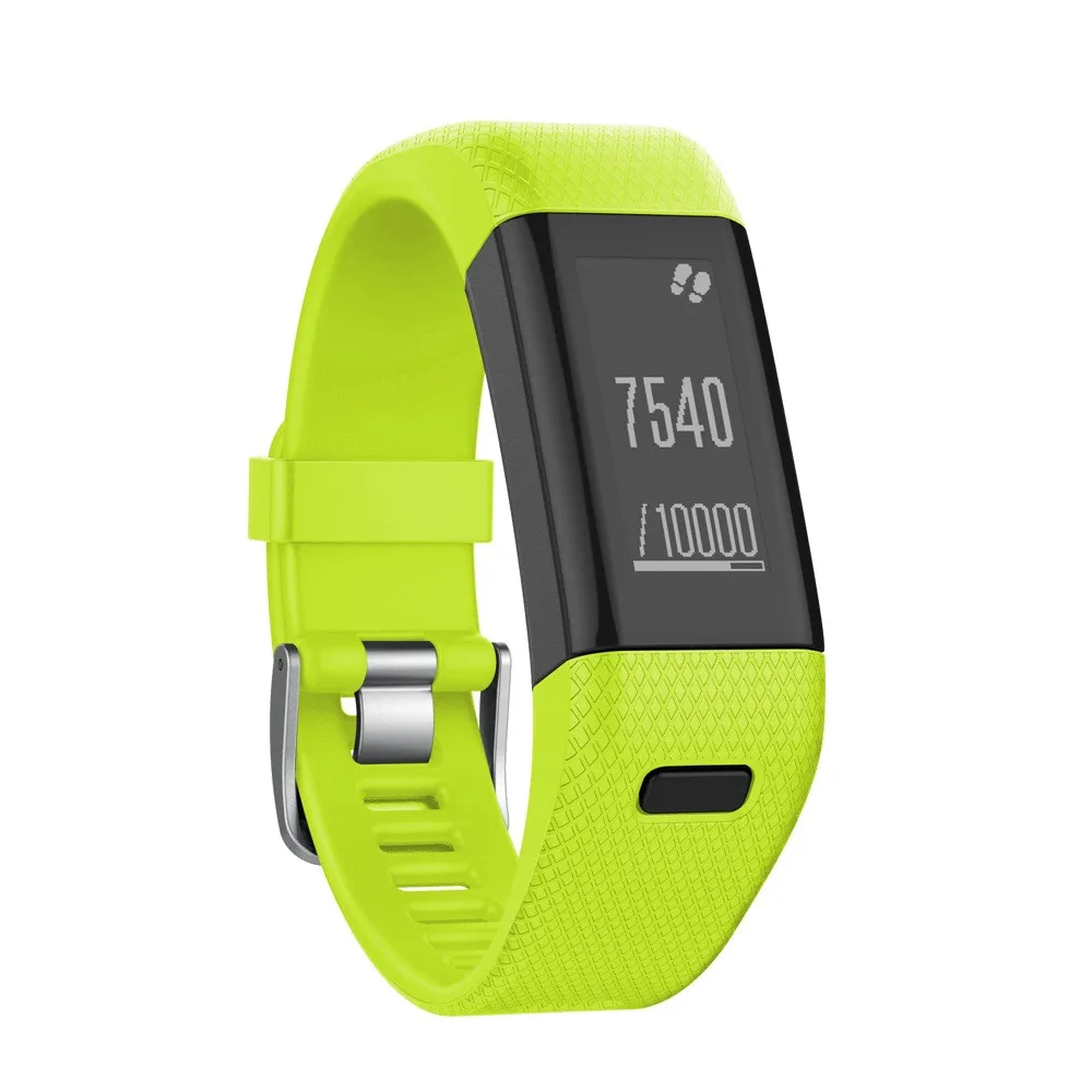 Персонализированная замена мягкий силиконовый браслет ремешок для Garmin Vivosmart HR+# T2