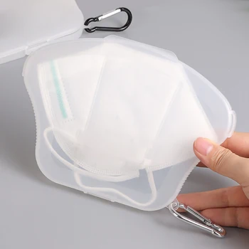 

Portable Mask Keeper Portable Organizer Container Case Reusable Mask Storage Box Dustproof Portable Organizers Protection