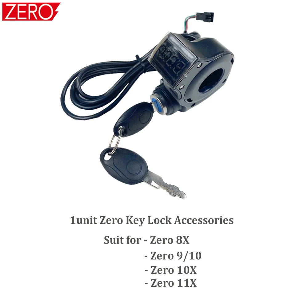 Kit de alarma remota para patinete eléctrico Zero, accesorios antirrobo  para Zero8, Zero9, Zero10, Zero8X, Zero10X, Zero 11X - AliExpress