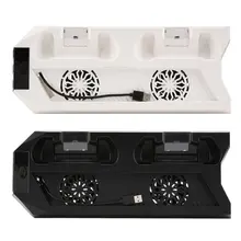 YH09 Подставка для зарядки и охлаждения идеально подходит для PS4 хост и ручка модная охлаждающая зарядная док-станция вертикальная подставка кулер с вентилятором