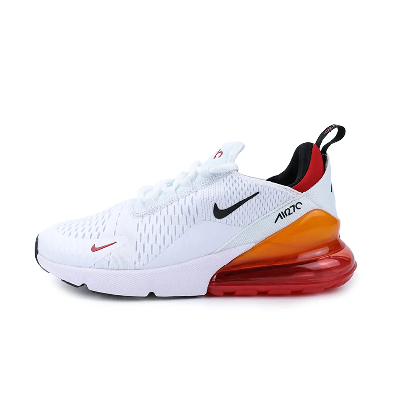 1O0% riginal спортивные мужские кроссовки Nike Air Max 270 дышащие удобные АМОРТИЗИРУЮЩИЕ НЕСКОЛЬЗЯЩИЕ прочные классические кроссовки для бега - Цвет: BV2523-100