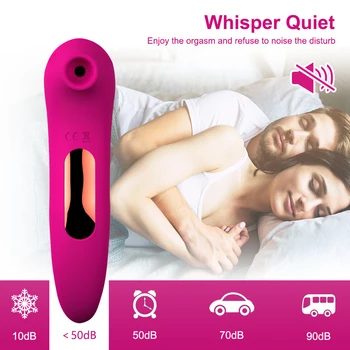 2 Motors Clit Sucker Vibrator Nipples Clitoris  Powerful Stimulator G-Spot Massager Dildo Female Sex Toys Goods For Women Adults 6
