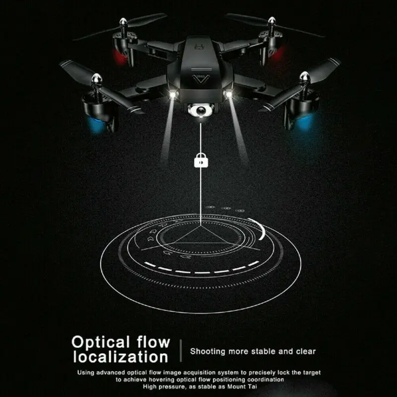 Радиоуправляемые дроны A 807 2,4G с 1080P HD камерой gps wifi FPV складной Квадрокоптер подарок на год и Рождество радиоуправляемые игрушки для детей и взрослых
