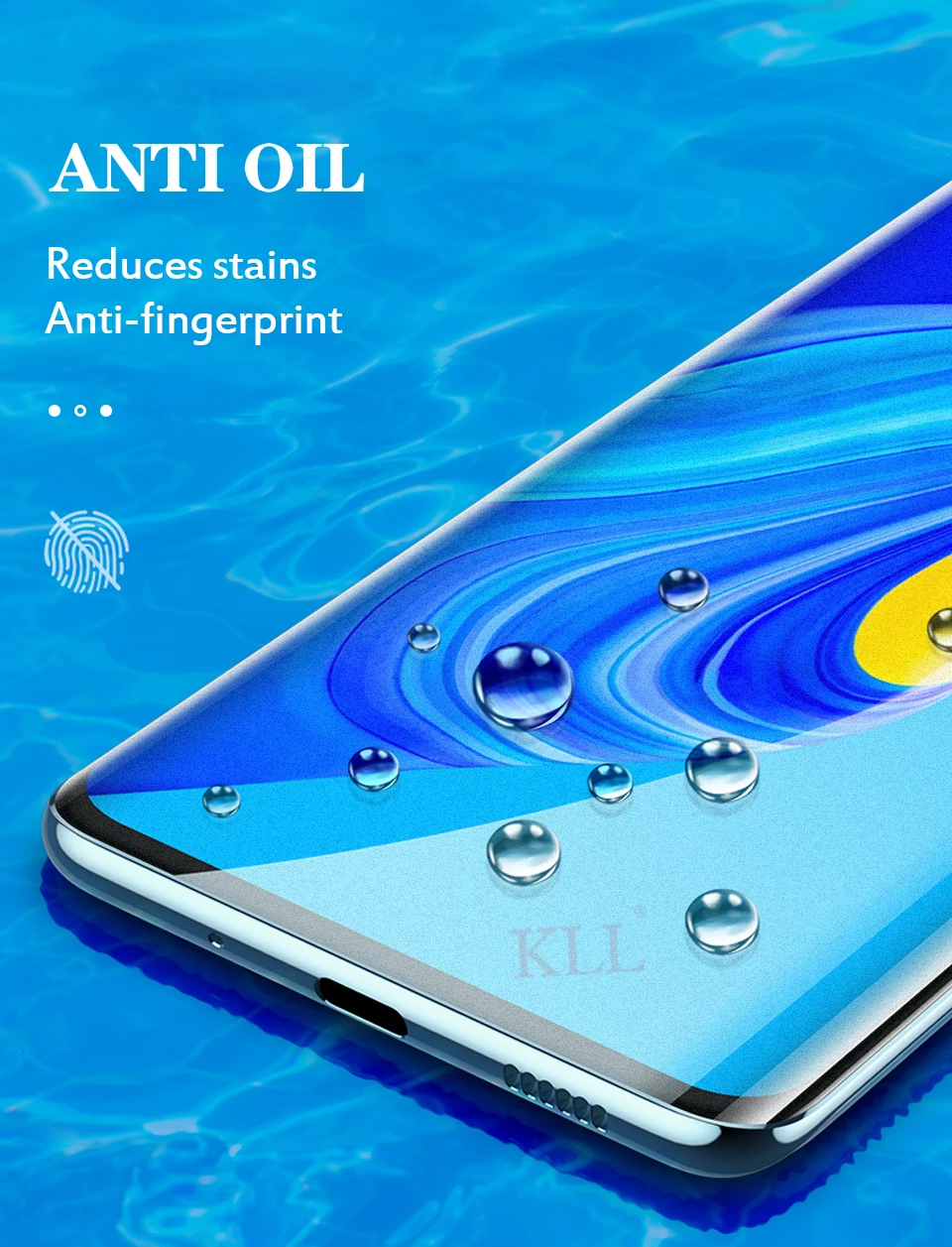 phone glass protector 999D No Fingerprint Matte Hydrogel Film For Samsung Galaxy A8 A7 A6 Plus J6 J8 2018 A30S A50s S21 Plus Screen Protector No Glass glass cover mobile