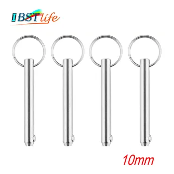 

4PCS M10 Marine grade stainless steel 316 Boat Quick Release Pin Marine Hardware Deck Hinge Replacement Accessories