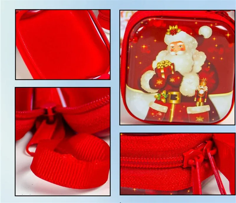 Navidad рождественские украшения для дома, рождественский подарок, сумка для монет, Рождественский Декор, год, Q