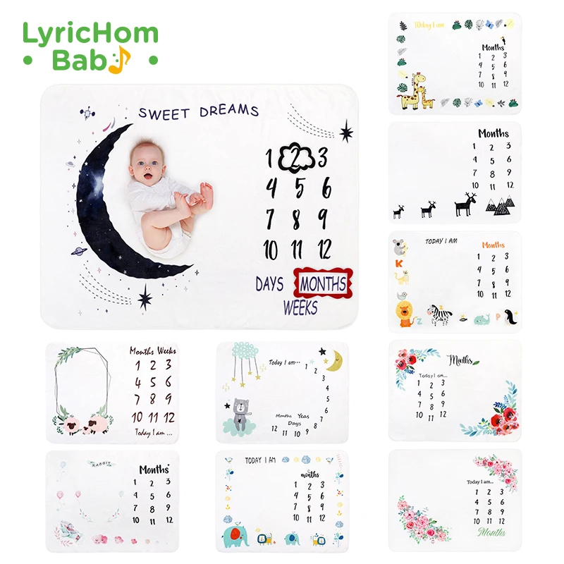 

LyricHom Baby Muslin Squares Infant Swaddle Wrap Thick Baby Blankets Newborn Play Mat Muslin Blanket Photography Accessories