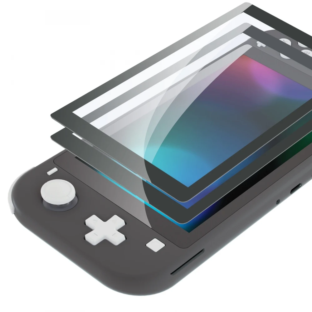 Película de Vidro Temperado com Borda Protetor de Tela para ns Colorida Extremerate Pacotes Transparente Switch Lite 2 - Image 3