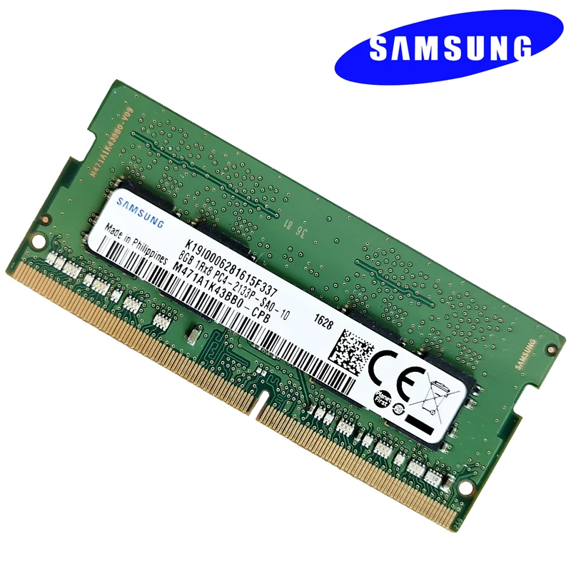 original Samsung ddr4 8GB 2133MHz ram sodimm laptop memory support memoria DDR4 8G 2133P notebook RAM PC4 4G 16G 32G | Компьютеры и