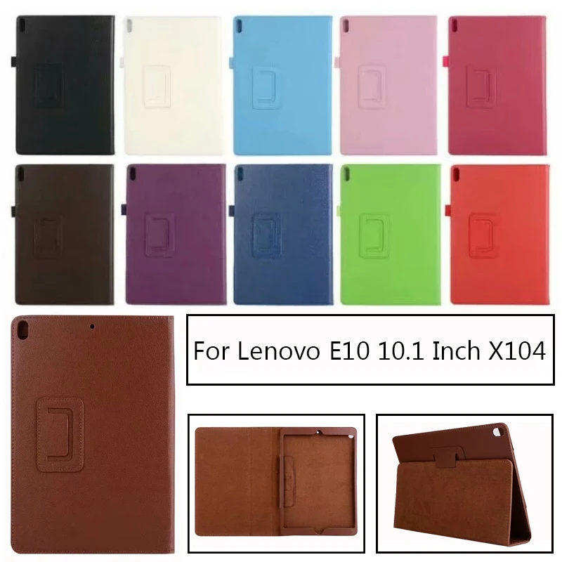 Складной чехол-подставка из искусственной кожи для lenovo TAB E10 TB-X104F 10,1 дюймов планшет выпуска