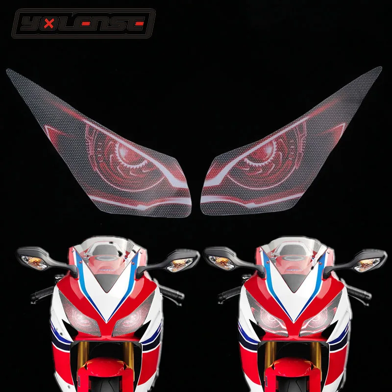 Для HONDA CBR1000RR CBR 1000 RR 1000RR 2012 2013 2014 2015 2016 Мотоцикл 3D передний обтекатель наклейка на фару защитные