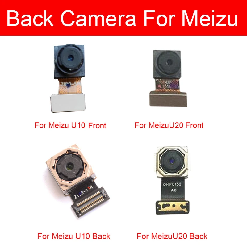 

Front & Rear Camera Module For Meizu U10 U20 U680h U685h Main Back & Facing Small Camera Flex Ribbon Cable Replacement Repair
