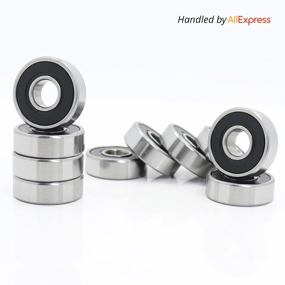 608rs подшипник 8*22*7 мм (10 шт.) ABEC 5 скейтборд скутер 608 2RS Подшипник Миниатюрный