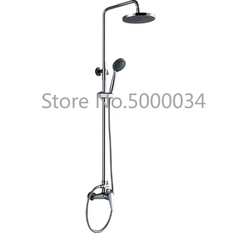 

Modern Circular Top Spray Rainfall Shower Mixer