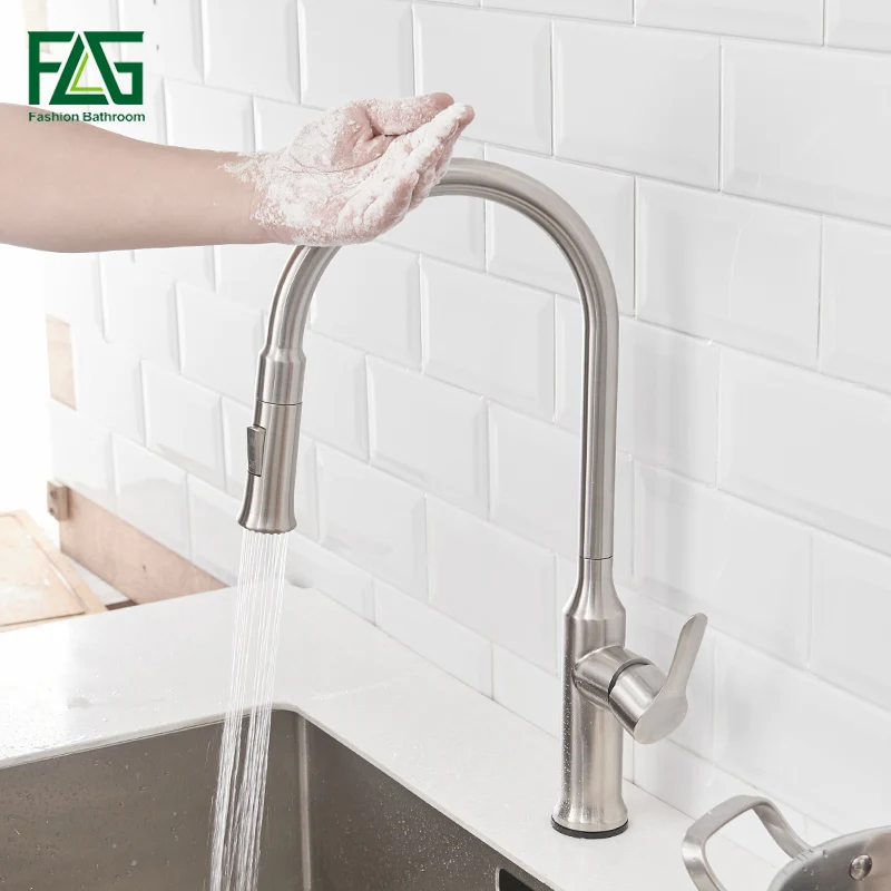 FLG смесители для кухни torneira para cozinha де parede кран кухонный фильтр воды Три способа