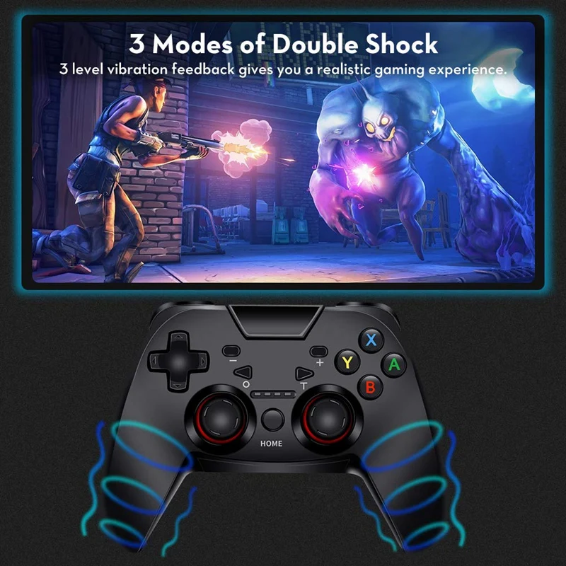 Беспроводной консоль Bluetooth геймпад игрового джойстика Nintendo Switch с 6-осевым ручка с скриншоты вибрации шесть осей Поддержка P