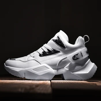 

Fashion Thick Bottom Increased Men Casual Shoes High Quality Trend Hot Sale Sneakers Comfortable Outdoor Brand Men Walking Shoes