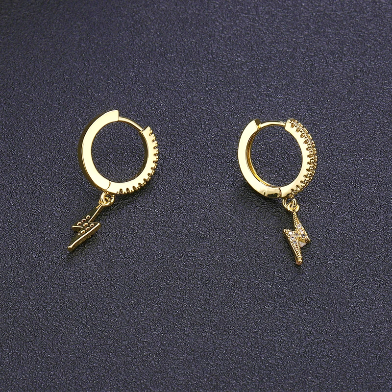 Модные женские серьги с подвеской из циркония | Украшения и аксессуары