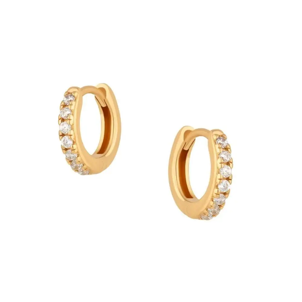 Mini Gold 1 Pair Altruist 925 пробы серебряные красочные мини-Обручи Huggies Loops Серьги-клипсы для Рок Панк Женские ювелирные аксессуары для изготовления - Окраска металла: Mini Gold 1 Pair