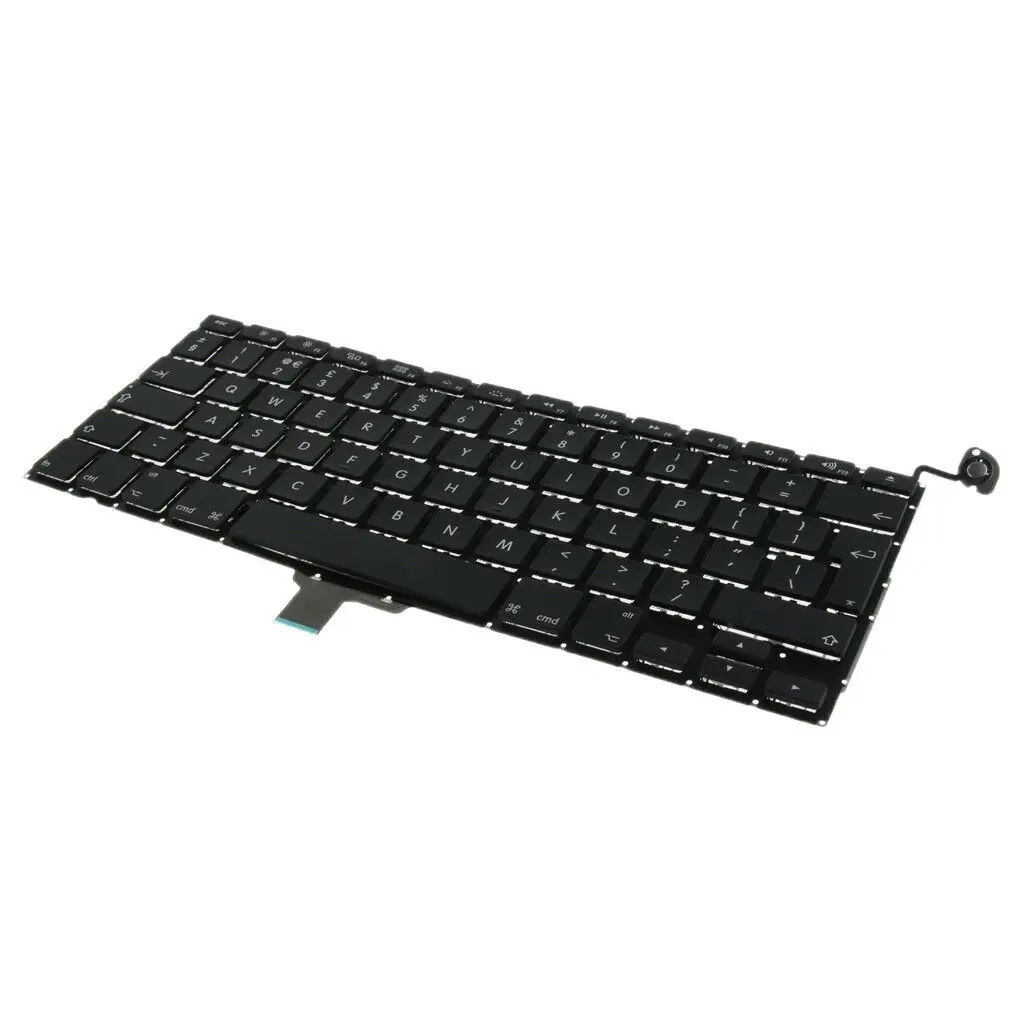 Ноутбук британский английский Замена клавиатуры для Apple MacBook Pro 1" A1278 2009-2012