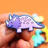 Single Sale 1pcs Shoe Charms Novel Dinosaur Shoe Accessories Cute Garden Shoe Decoration for croc jibz Buckle Kid's X-mas Gift ► Photo 3/6