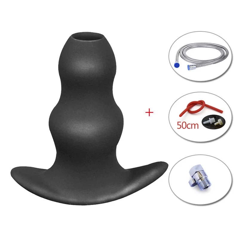 small set3 Wetips силиконовая Анальная пробка, Анальный расширитель для мытья Shattaf Ducha Douche Higienica Enema расширяющийся анус увеличение клизма анальный штекер - Цвет: small set3