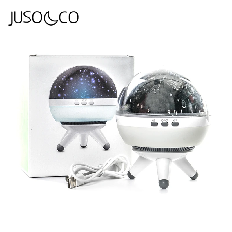 night light rotating projector
