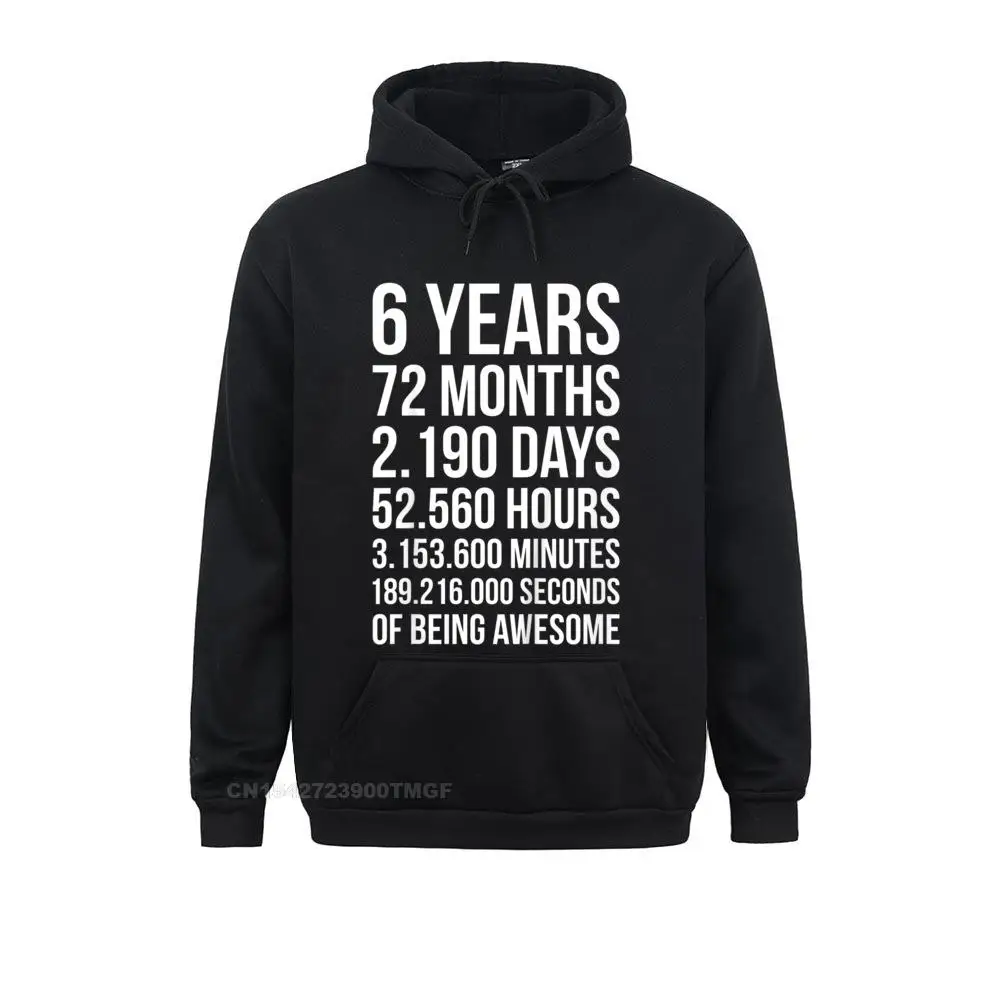 

Design Awesome 6th Birthday Shirt Funny 6 Year Old Birthday Oversized Hoodie ostern Day Hoodies Funny Hoods Women Sweatshirts