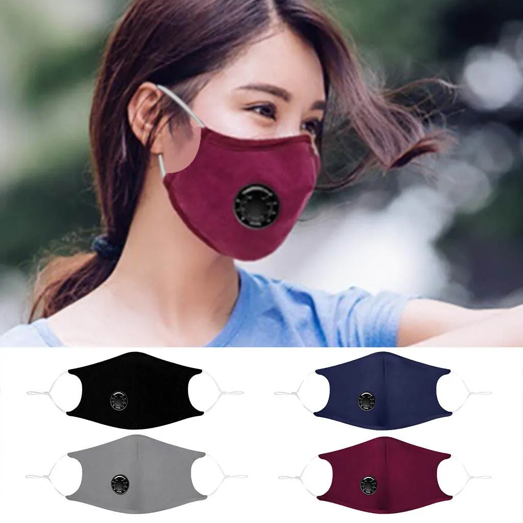 В наличии 1 шт. с принтом Ace Facemask фильтрами маски черные многоразовые Mascarillas Desechables