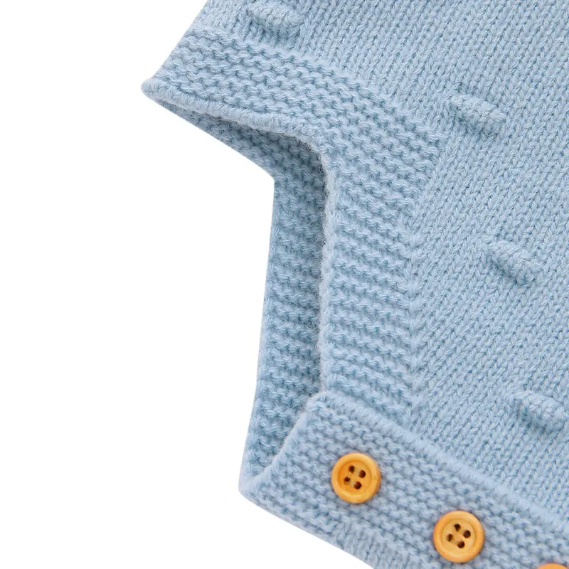 Summer Infant Baby Girls Sleeveless Rompers Kids Boys Solid Bodysuit Jumpsuit Newborn Clothes