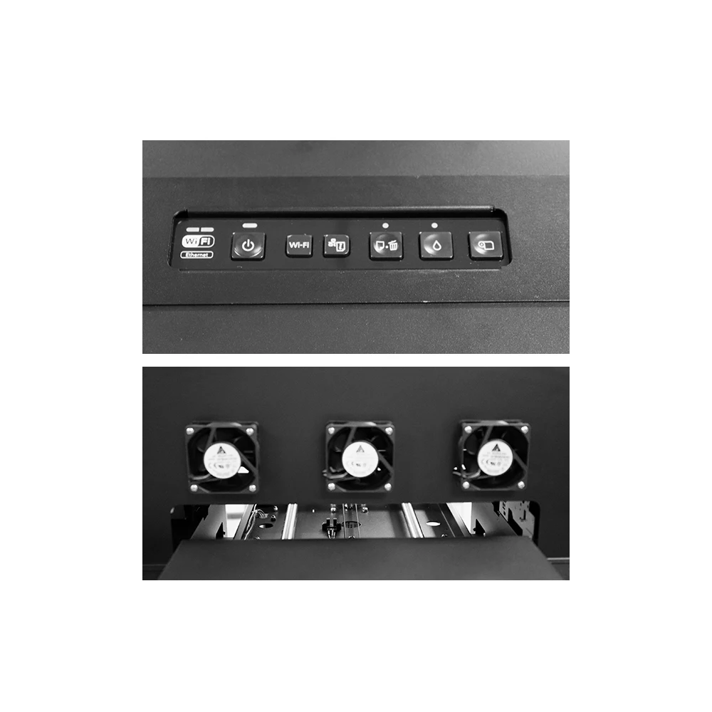 8 цветный Модернизированный автоматический УФ принтер R2000 размера A3 планшетный с