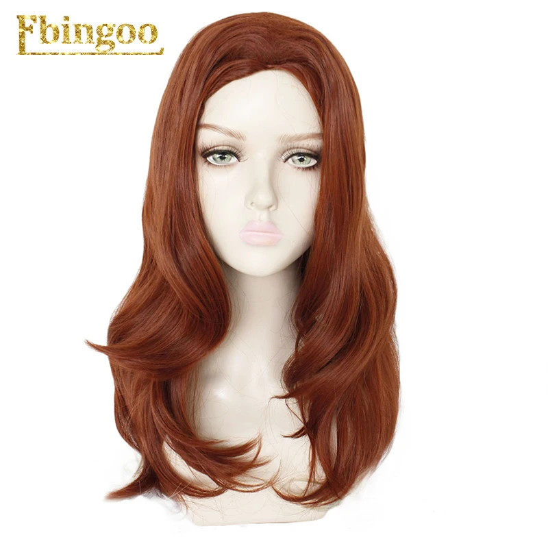 Ebingoo, черный парик, блонд, Омбре, красный, синтетический, косплей, парик, длинный, натуральная волна, парик для женщин, костюм на Хэллоуин, вечерние